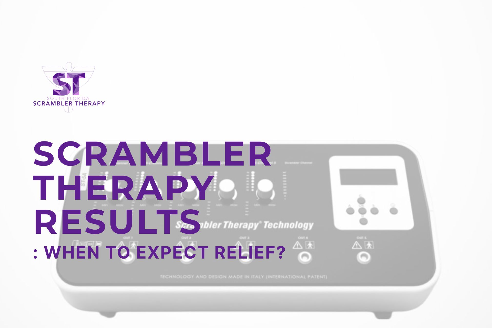 How Long Does It Take to See Results from Scrambler Therapy